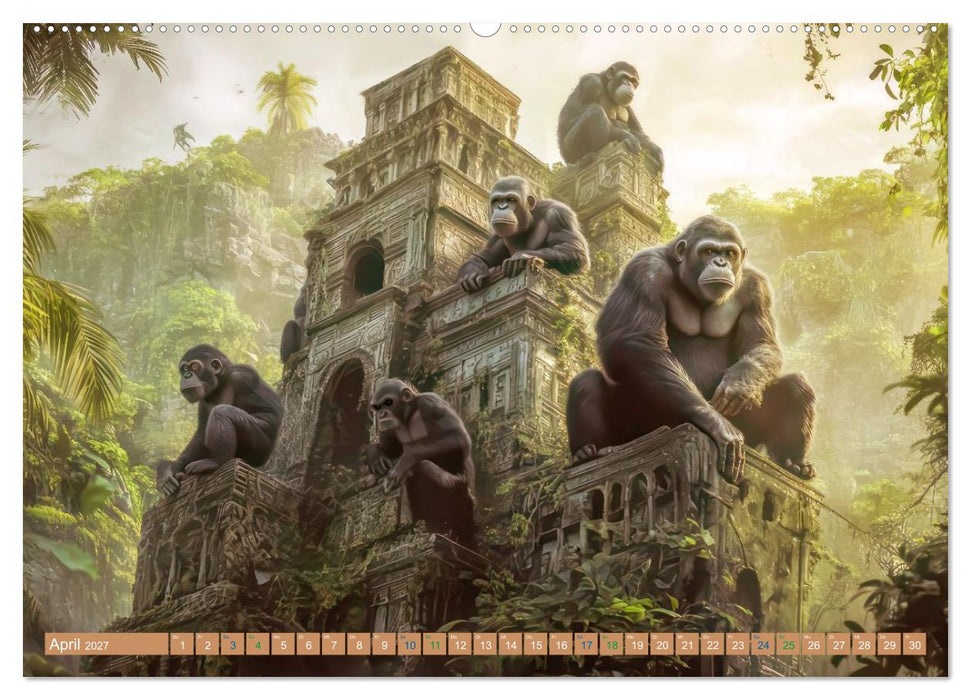 Tiere wollen Spaß - Humorwerke (CALVENDO Wandkalender 2027)
