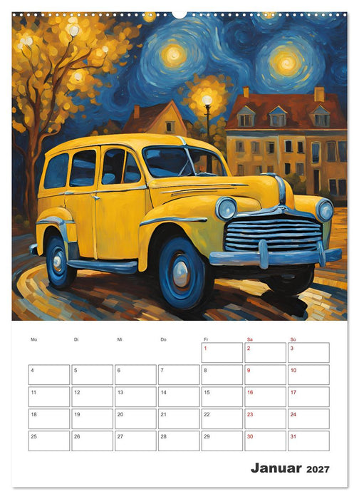 Kunstvolle Klassiker (CALVENDO Wandkalender 2027)