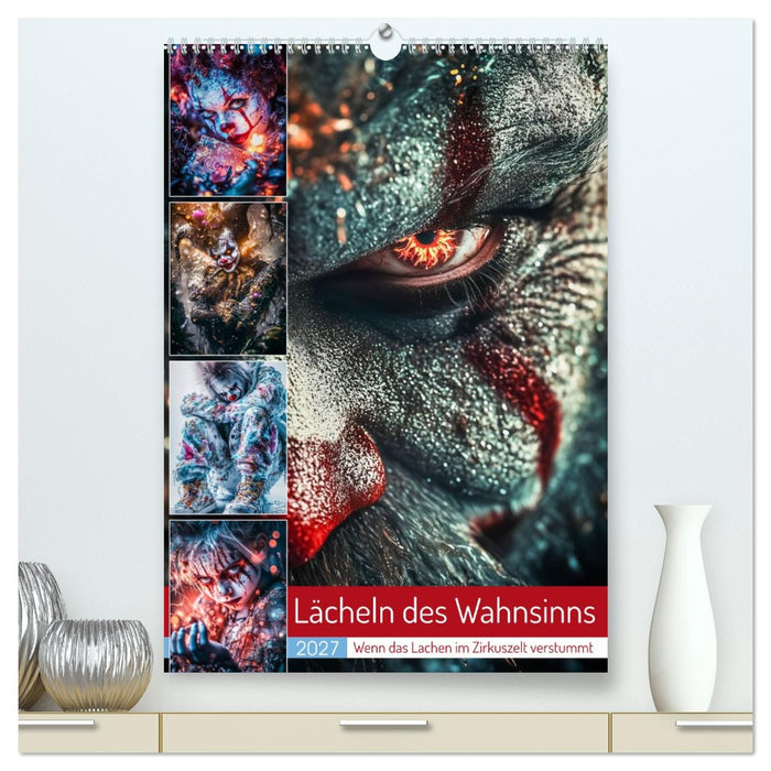 Lächeln des Wahnsinns (CALVENDO Premium Wandkalender 2027)