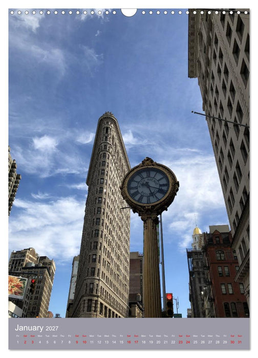 New York – Hidden Corners of the City (CALVENDO Monthly Calendar 2027)