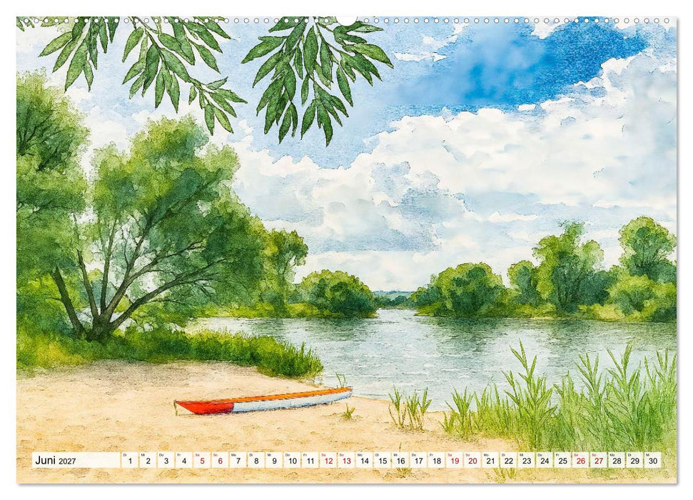 Bilder der Havelregion - Impressionen zwischen Brandenburg und Havelberg (CALVENDO Wandkalender 2027)