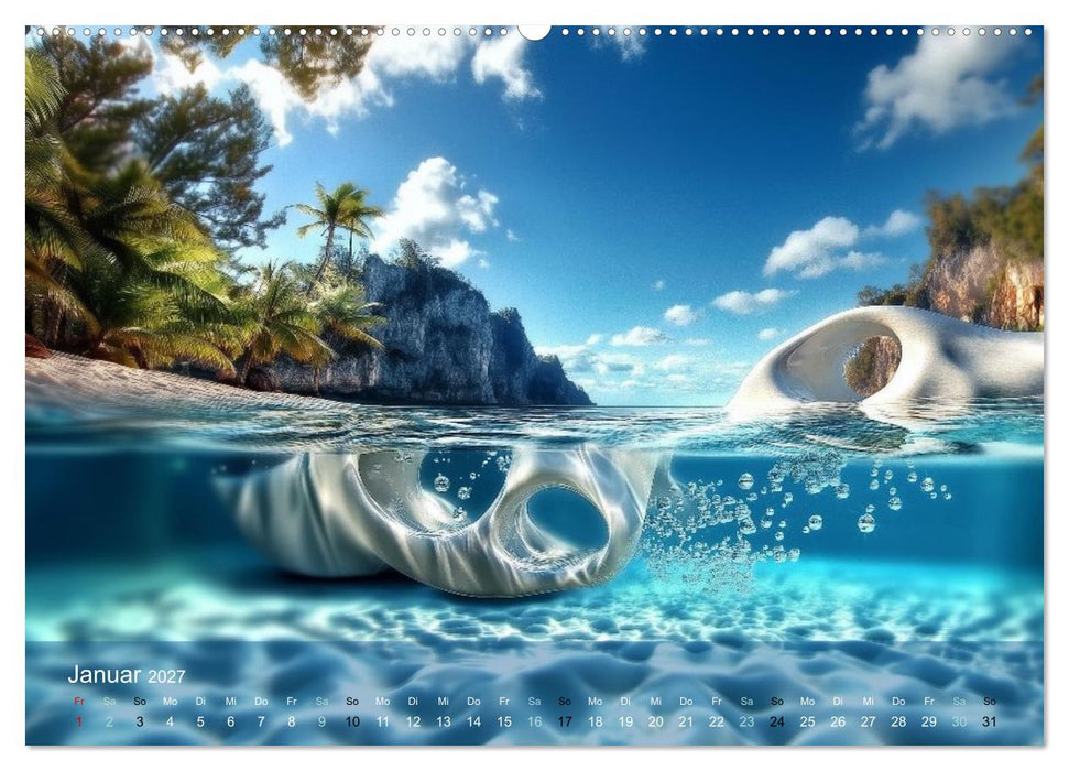 Wasserspiegelwelt (CALVENDO Wandkalender 2027)