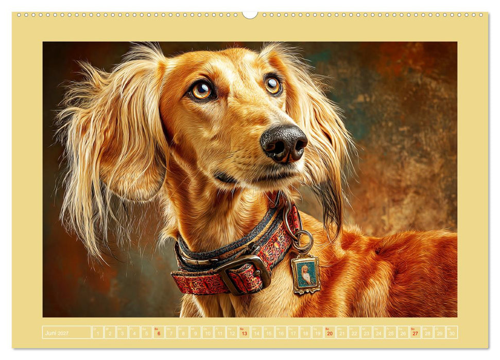 Windhunde. Seelenflüsterer zwischen Anmut, Tempo und Stille (CALVENDO Premium Wandkalender 2027)