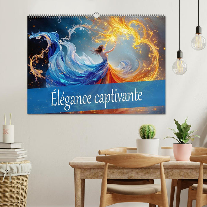 Élégance captivante (CALVENDO Calendrier mensuel 2027)