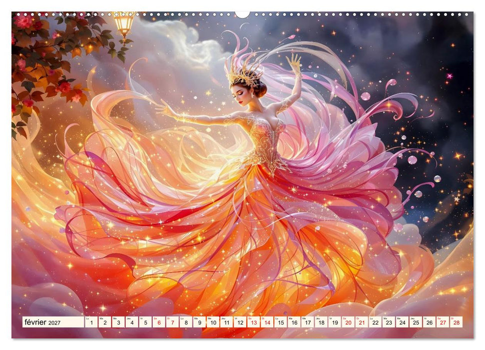 Élégance captivante (CALVENDO Calendrier mensuel 2027)