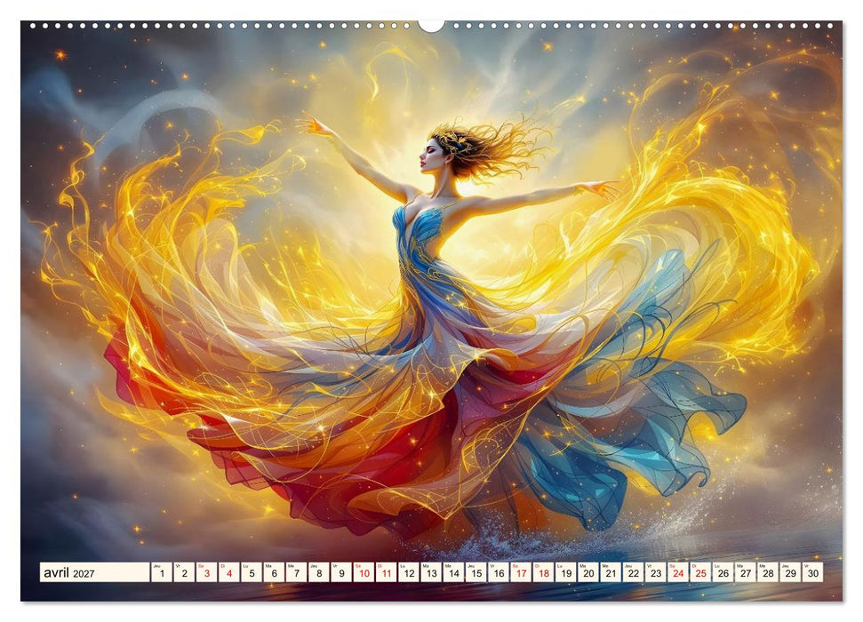 Élégance captivante (CALVENDO Calendrier mensuel 2027)