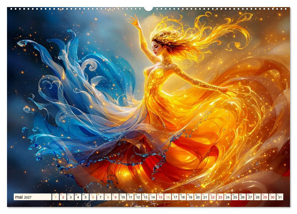 Élégance captivante (CALVENDO Calendrier mensuel 2027)