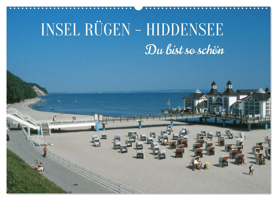 INSEL RÜGEN - HIDDENSEE. Du bist so schön. (CALVENDO Wandkalender 2027)