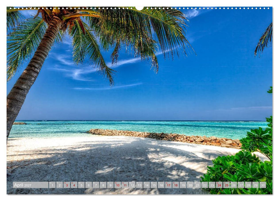 Malerische Malediven (CALVENDO Wandkalender 2027)