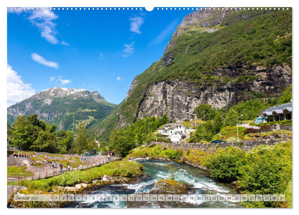 Fjorde & Felsen – Norwegens wilde Seele (CALVENDO Wandkalender 2027)
