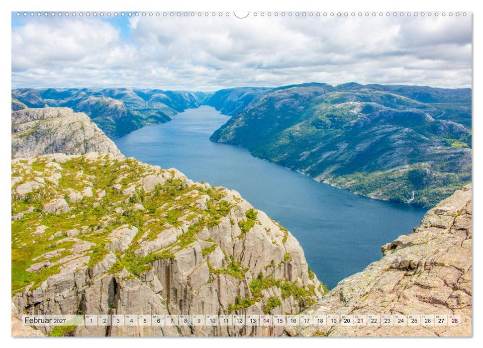 Fjorde & Felsen – Norwegens wilde Seele (CALVENDO Wandkalender 2027)