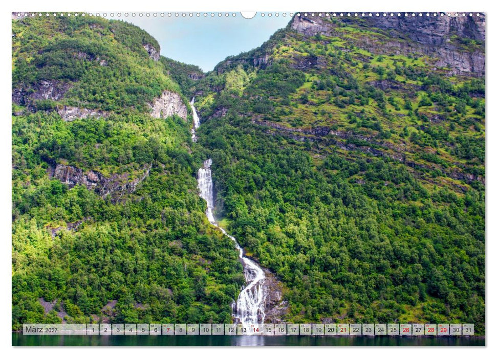 Fjorde & Felsen – Norwegens wilde Seele (CALVENDO Wandkalender 2027)
