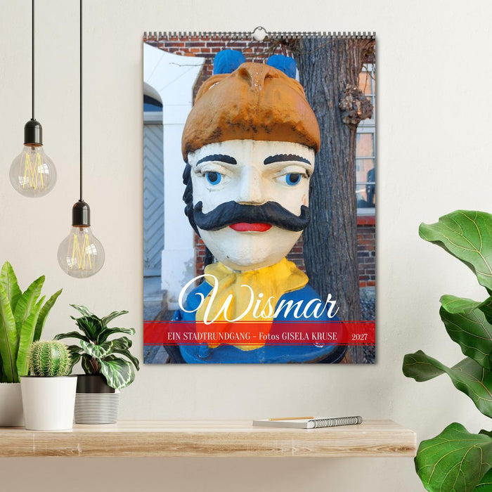 Wismar - Ein Stadtrundgang (CALVENDO Wandkalender 2027)