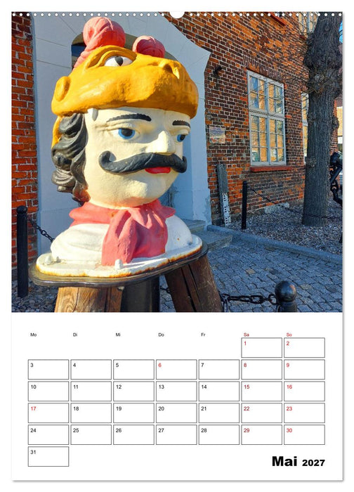 Wismar - Ein Stadtrundgang (CALVENDO Wandkalender 2027)