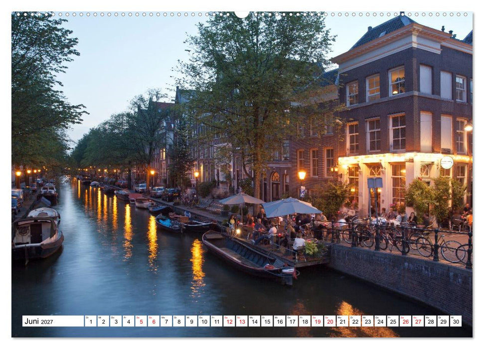 Amsterdam - Momente einer Reise (CALVENDO Wandkalender 2027)