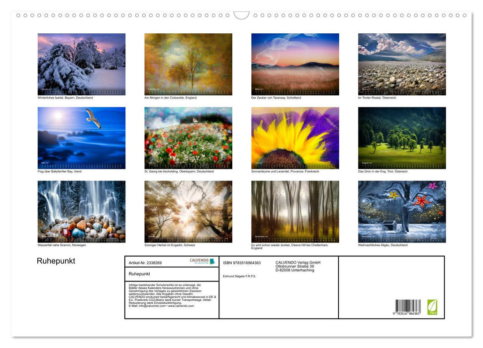 Ruhepunkt (CALVENDO Wandkalender 2027)