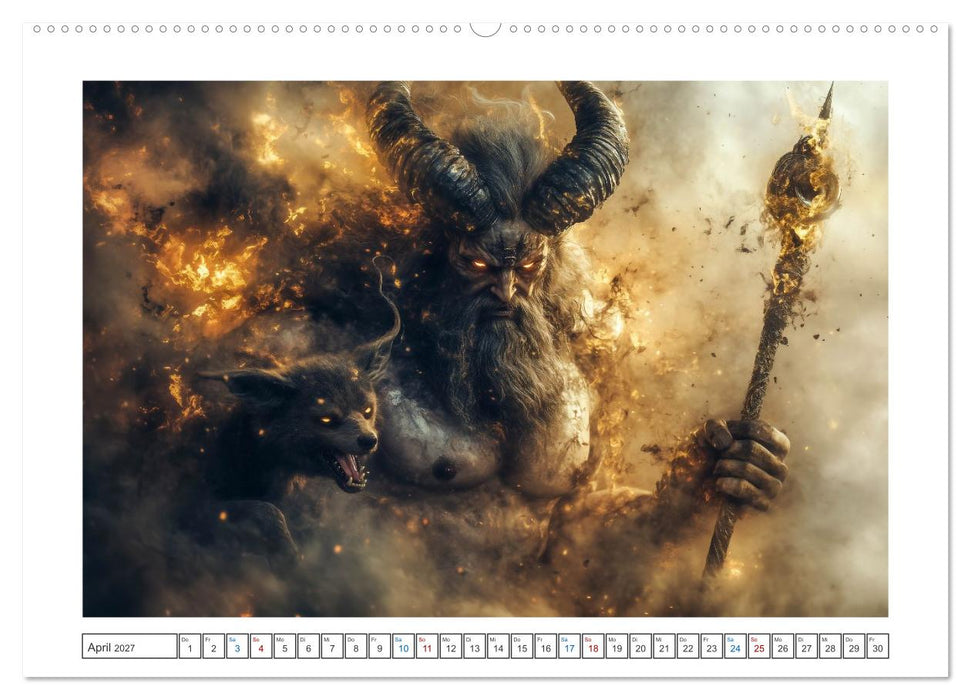 Götterfunken (CALVENDO Wandkalender 2027)