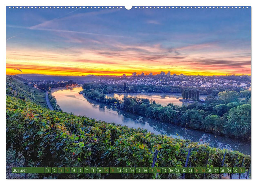 Malerisches Stuttgart (CALVENDO Premium Wandkalender 2027)