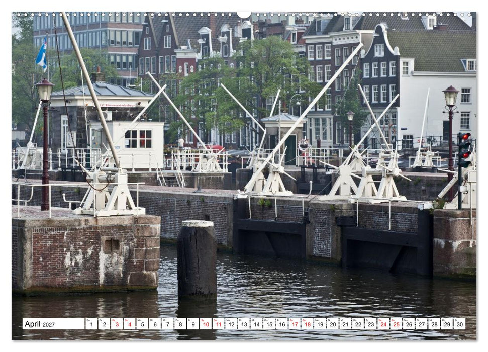 Amsterdam - Momente einer Reise (CALVENDO Premium Wandkalender 2027)
