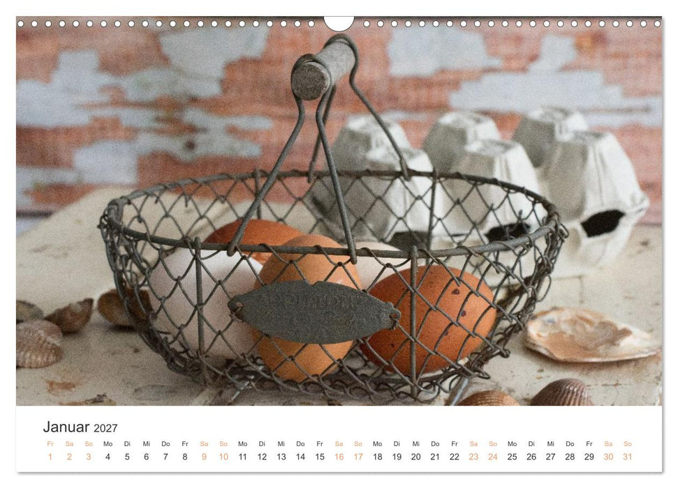 Küchenkalender - lecker durch dieses Jahr (CALVENDO Wandkalender 2027)