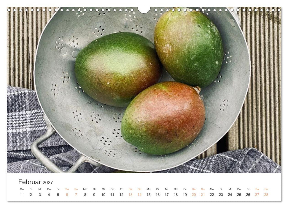 Küchenkalender - lecker durch dieses Jahr (CALVENDO Wandkalender 2027)