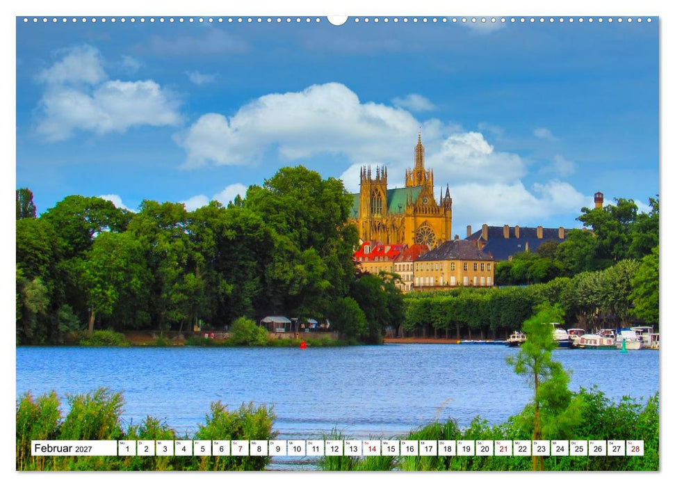 Mosel - Idylle und guter Wein (CALVENDO Wandkalender 2027)
