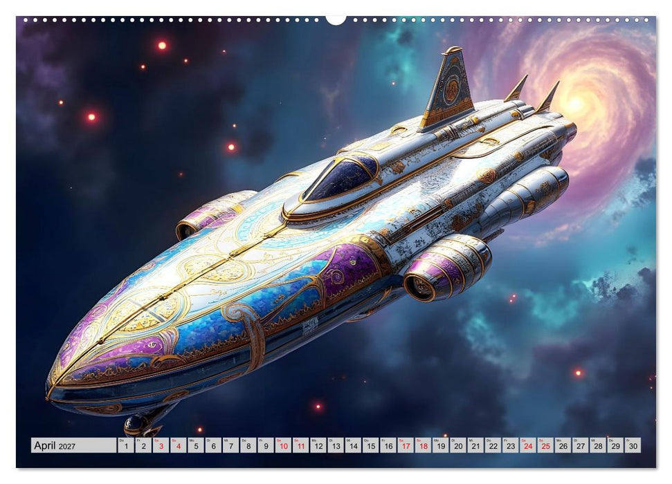 Kosmische Extravaganz (CALVENDO Premium Wandkalender 2027)