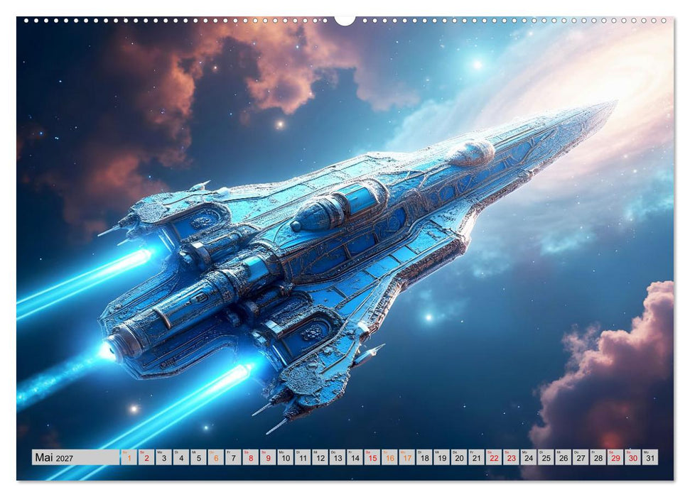 Kosmische Extravaganz (CALVENDO Premium Wandkalender 2027)