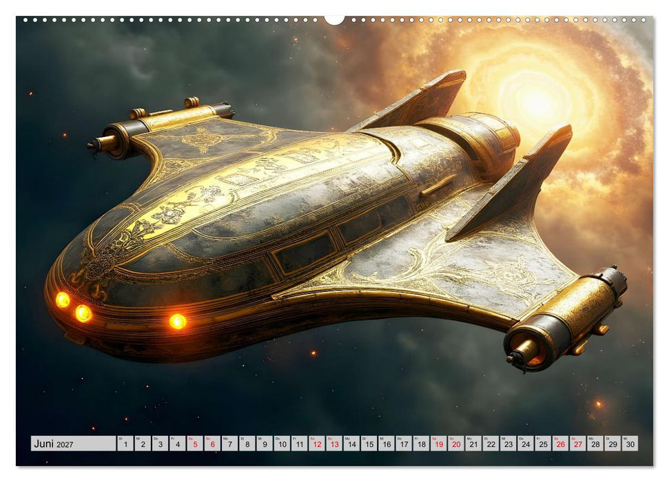 Kosmische Extravaganz (CALVENDO Premium Wandkalender 2027)