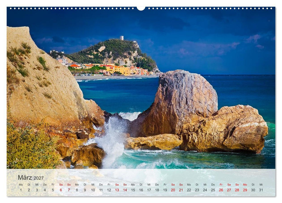Varigotti - Küstenschönheit Liguriens (CALVENDO Wandkalender 2027)