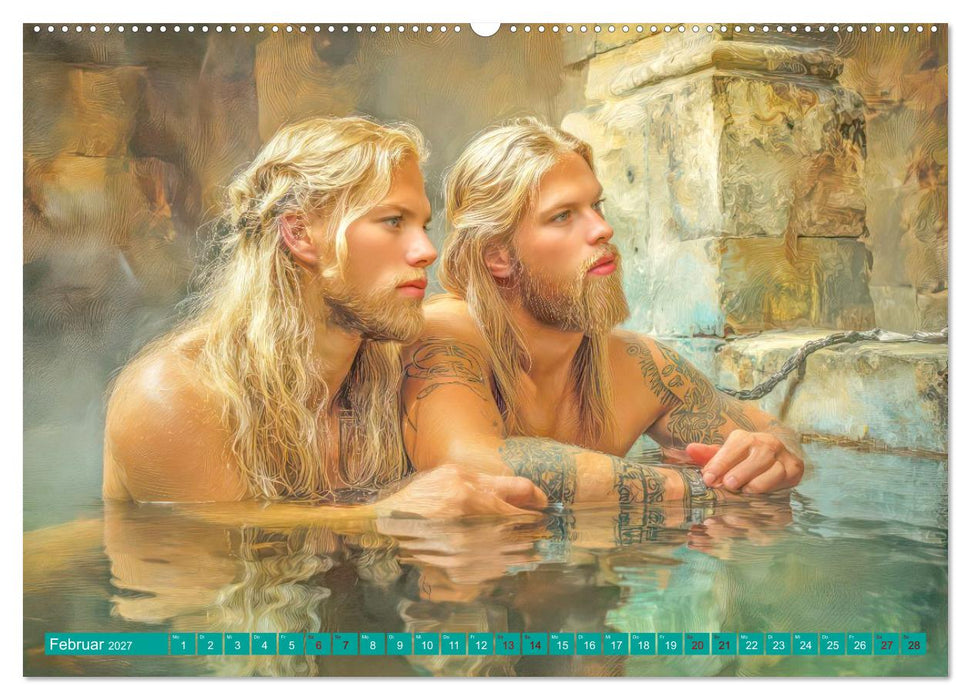 Baderitual - Entspannung für Geist und Seele (CALVENDO Premium Wandkalender 2027)