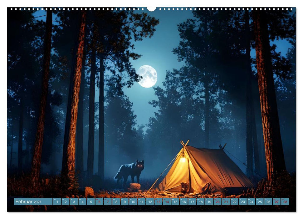 Camping Extreme (CALVENDO Premium Wandkalender 2027)