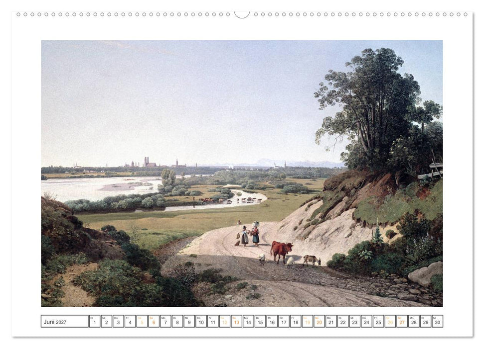 München: In alten Stichen und Zeichnungen (CALVENDO Wandkalender 2027)