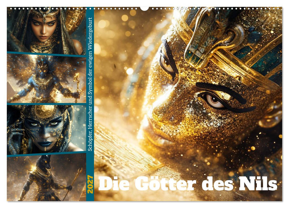 Die Götter des Nils (CALVENDO Wandkalender 2027)