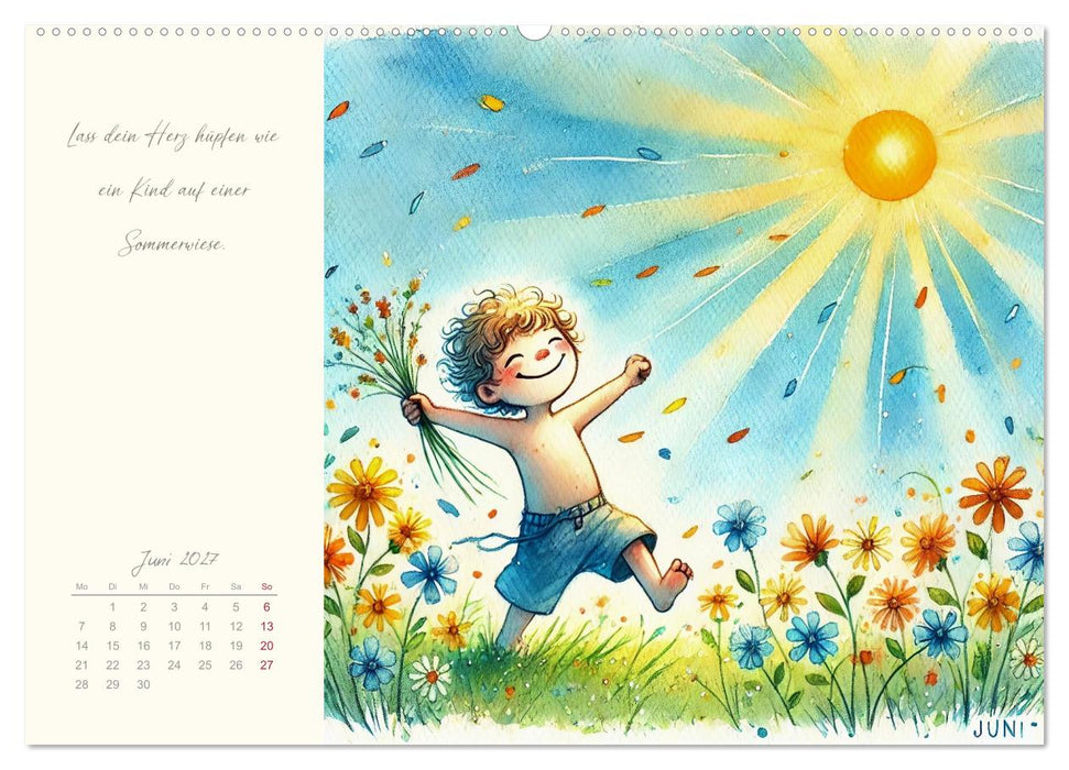 Ein Jahr mit deinem inneren Kind - Ein magischer Jahresbegleiter (CALVENDO Wandkalender 2027)