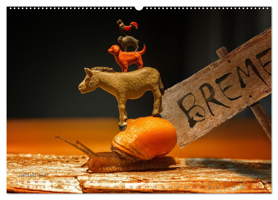 Mini trifft Maxi - Wenn Kleine groß rauskommen (CALVENDO Premium Wandkalender 2027)