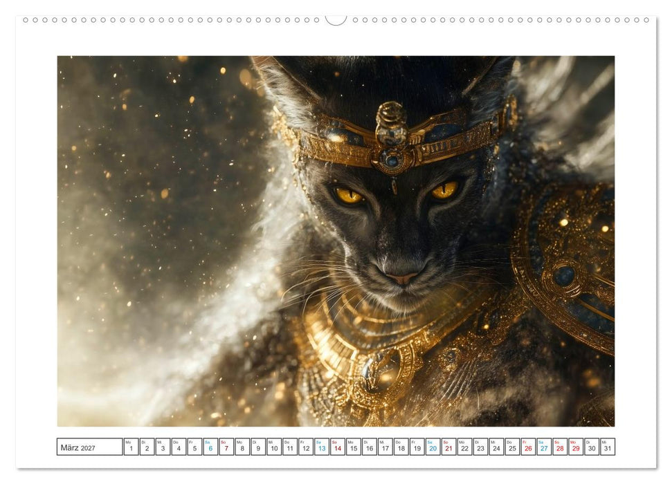 Die Götter des Nils (CALVENDO Premium Wandkalender 2027)