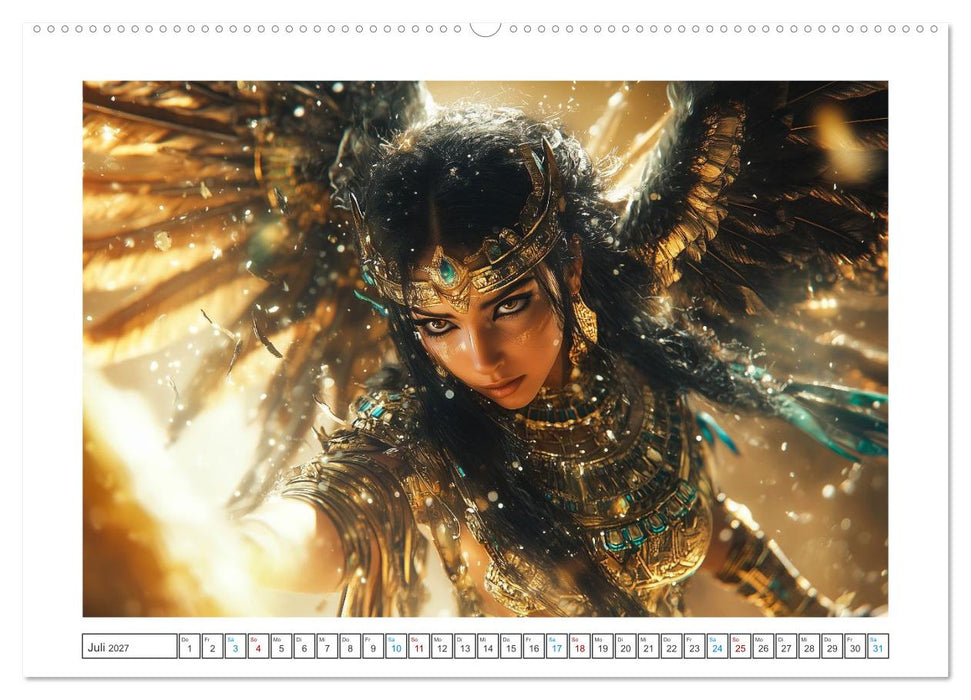 Die Götter des Nils (CALVENDO Premium Wandkalender 2027)
