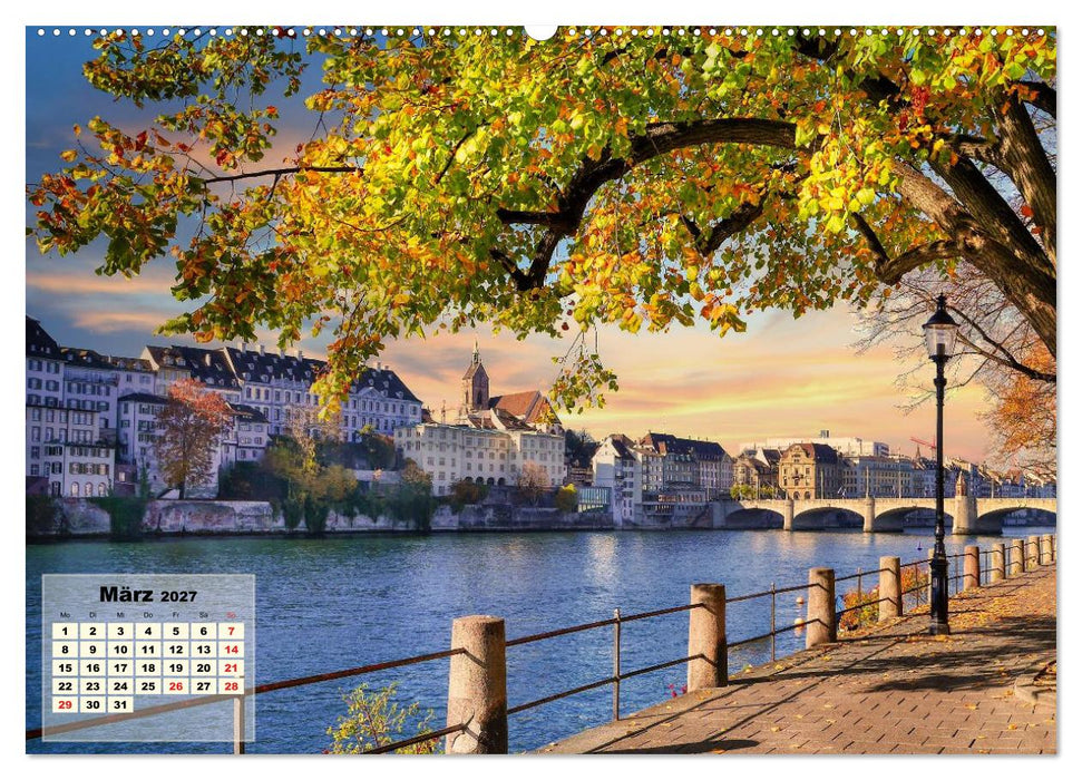 Vater Rhein von der Quelle bis zur Mündung (CALVENDO Wandkalender 2027)