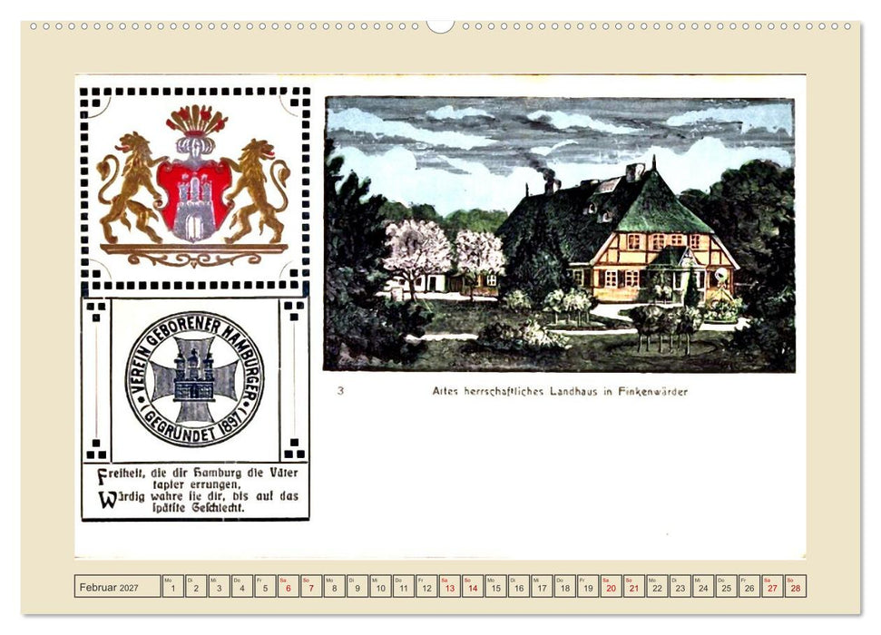 Gruß aus Finkenwerder (CALVENDO Wandkalender 2027)