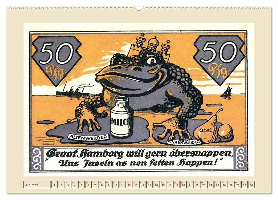 Gruß aus Finkenwerder (CALVENDO Wandkalender 2027)