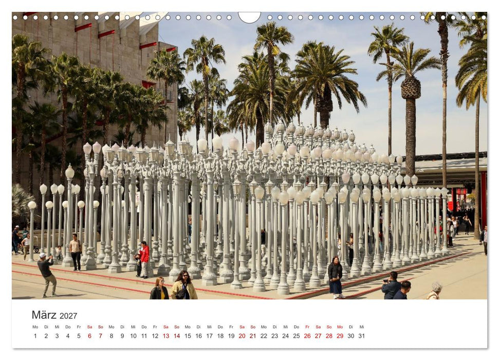 Kalifornien Bilder aus Los Angeles (CALVENDO Wandkalender 2027)