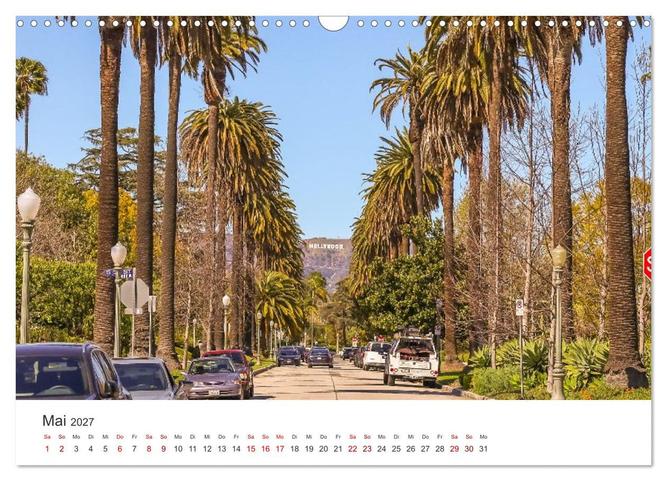 Kalifornien Bilder aus Los Angeles (CALVENDO Wandkalender 2027)