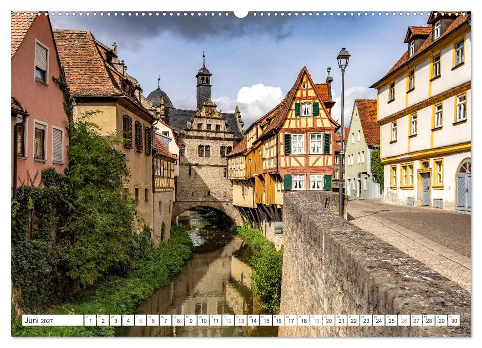 Deutschlands schönste Altstädte - Bayern (CALVENDO Wandkalender 2027)