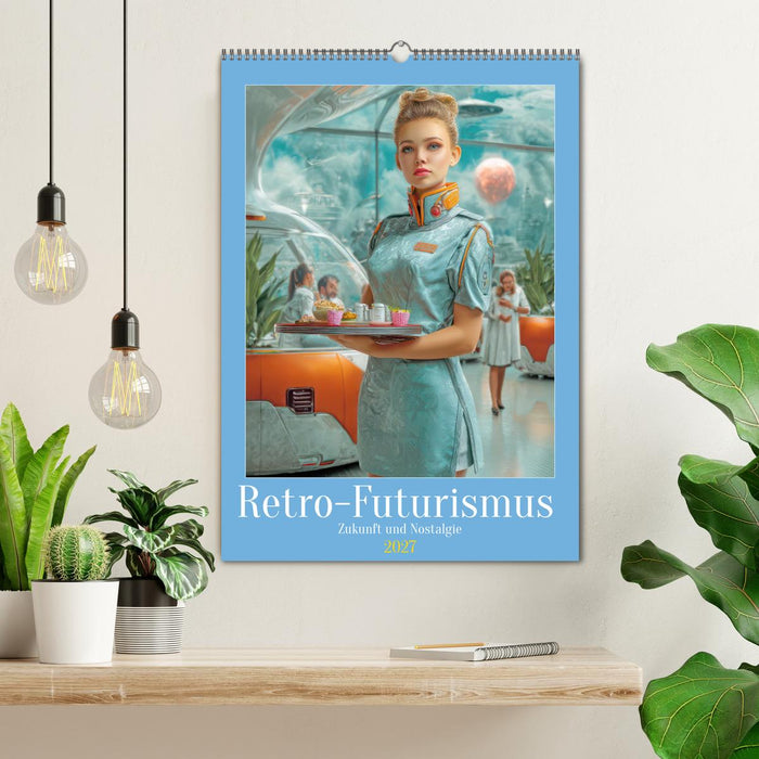 Retro-Futurismus - Zukunft und Nostalgie (CALVENDO Wandkalender 2027)
