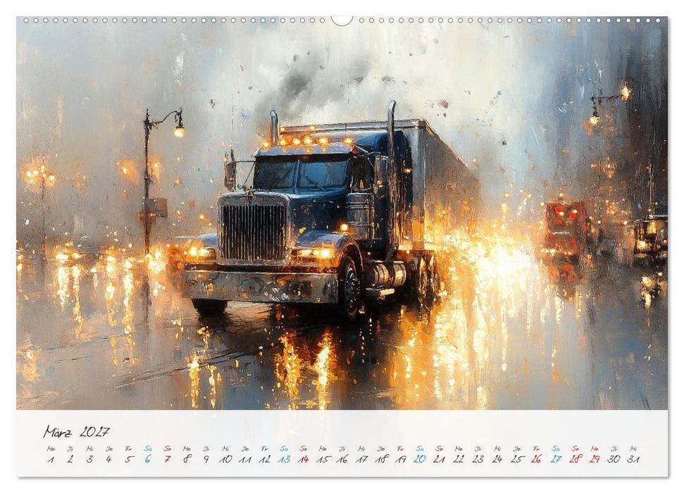 Giganten der Straße (CALVENDO Wandkalender 2027)