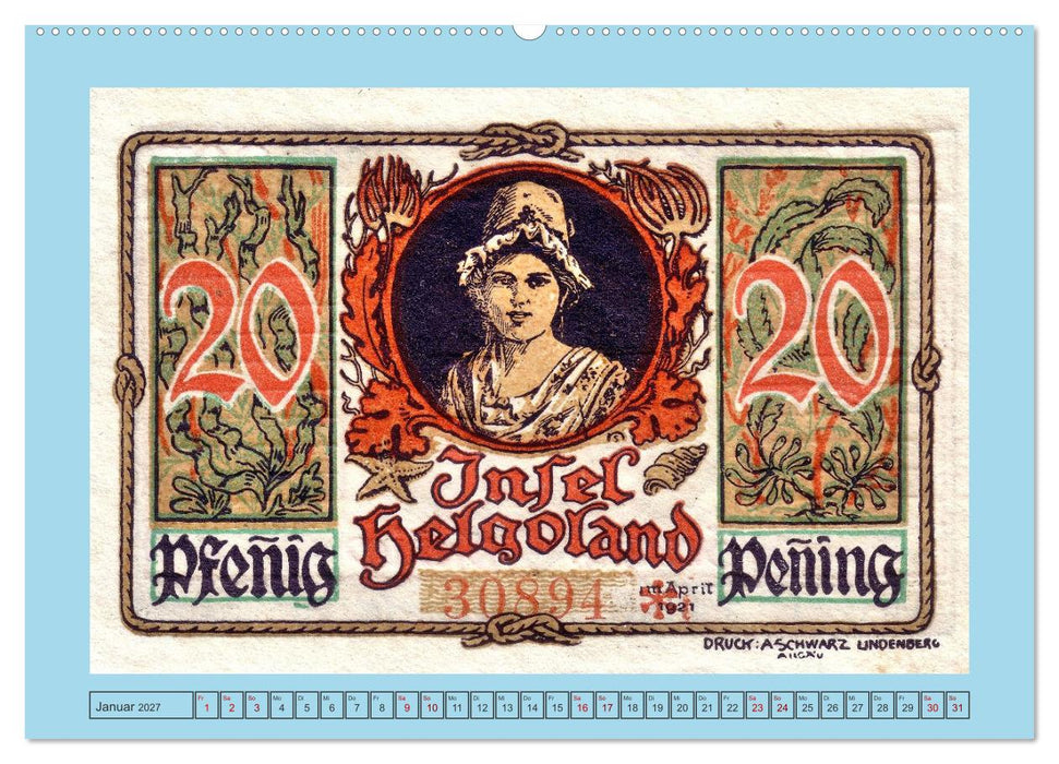 Gruß aus Helgoland (CALVENDO Premium Wandkalender 2027)