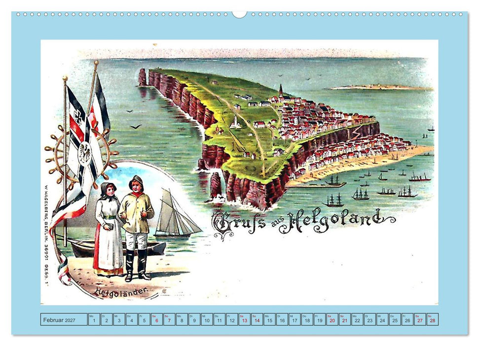 Gruß aus Helgoland (CALVENDO Premium Wandkalender 2027)