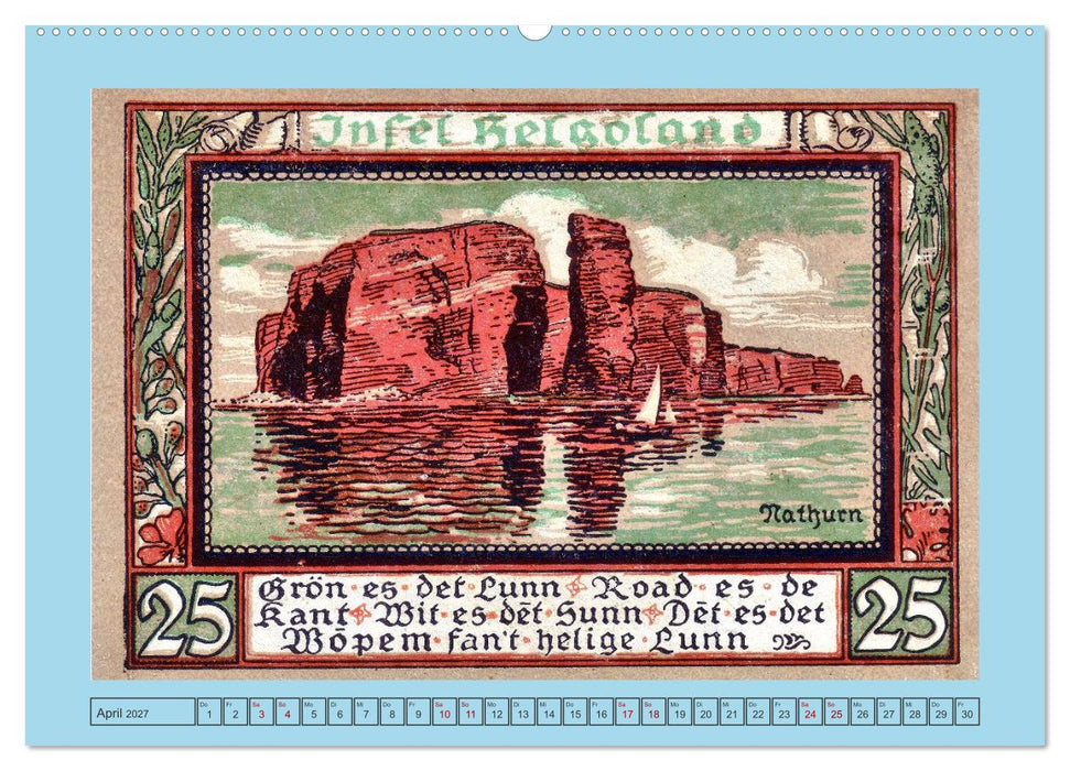Gruß aus Helgoland (CALVENDO Premium Wandkalender 2027)