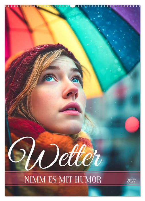 Wetter, nimm es mit Humor (CALVENDO Wandkalender 2027)